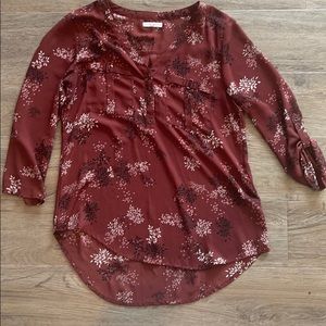 Maurices Floral Blouse